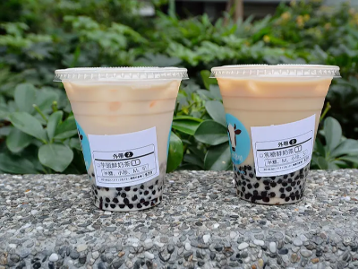 贴在奶茶上的标签是热敏纸吗？